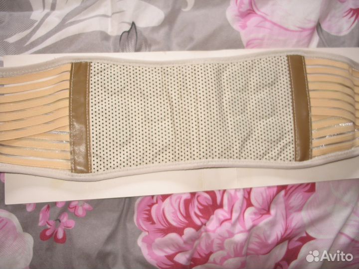 Бандаж лечебный/пояс согревающий с турмалином