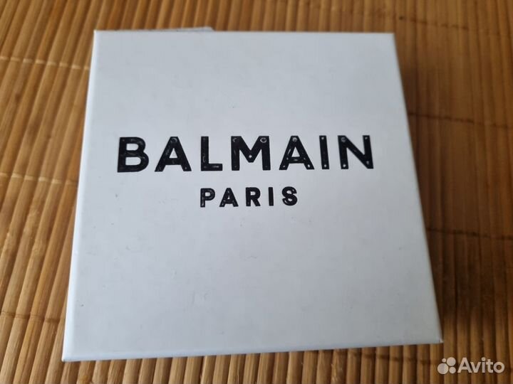 Кожаный браслет Balmain