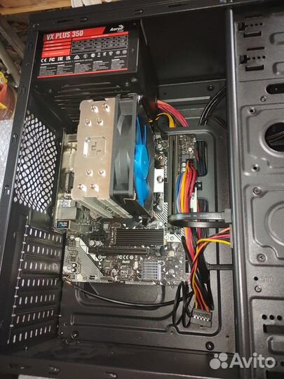 Пк Ryzen 5 5600g, Asrock b450, 16 Gb, 128/512 ssd