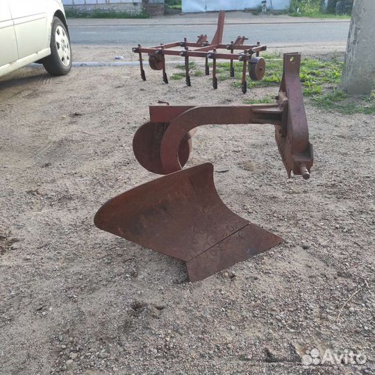 Плуг для мини-трактора мтз-132