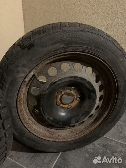 Диски штампованные r17 с зимней резиной
