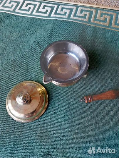 Антикварная кофеварка.Турка.Медь