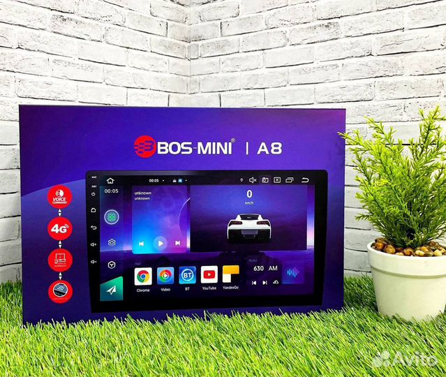 Магнитола Android Bos-mini A8