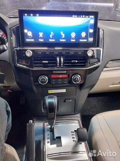 Магнитола Lexus стиль Mitsubishi Pajero 4