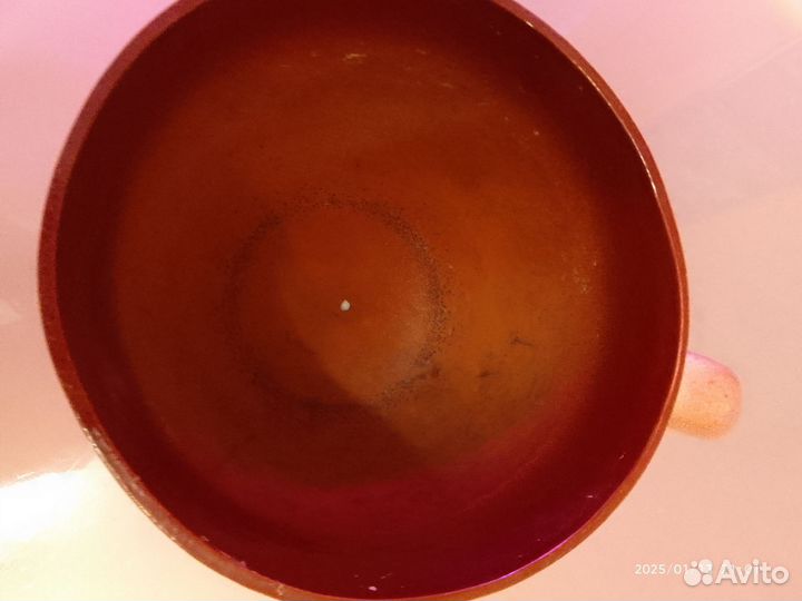 Цветочный горшок в виде чашки с блюдцем