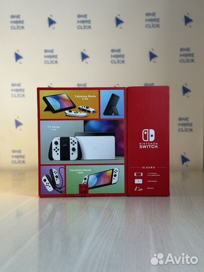 Прошитая Nintendo Switch oled новая