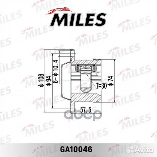 GA10046 GA10046 Miles