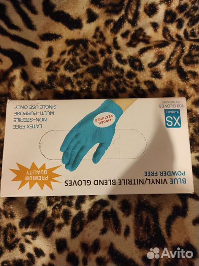 Перчатки нитриловые 100 пар