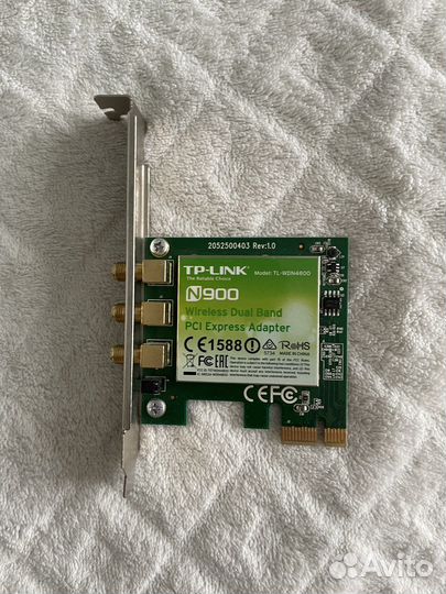 Сетевая карта wifi + тестер + антена