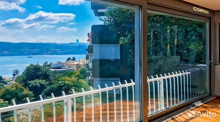 Остекление подъемно-раздвижное террасы, веранды