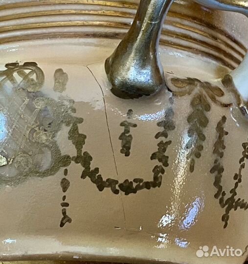 Антикварный набор для двоих. Jacob Petit,Франция