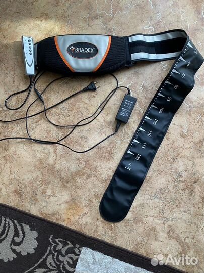 Массажный пояс с разогревающим эффектом 