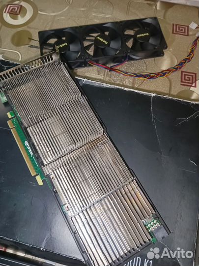 Nvidia Grid K1 (радиаторы распил)