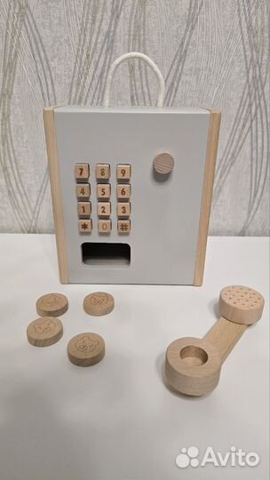 Liewood. Таксофон. Деревянная игрушка новая