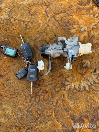 Замок зажигания с ключом kia cerato 2