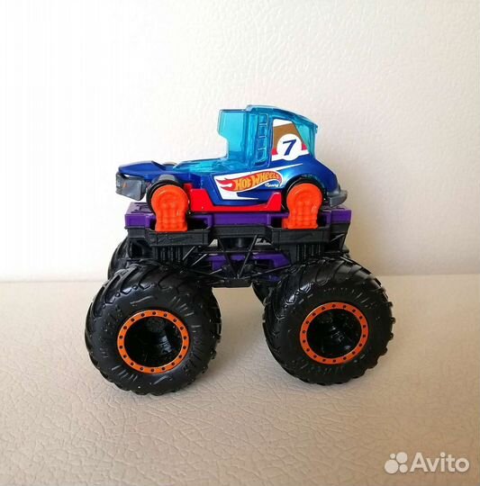 Монстр трак hot wheels hulk, база