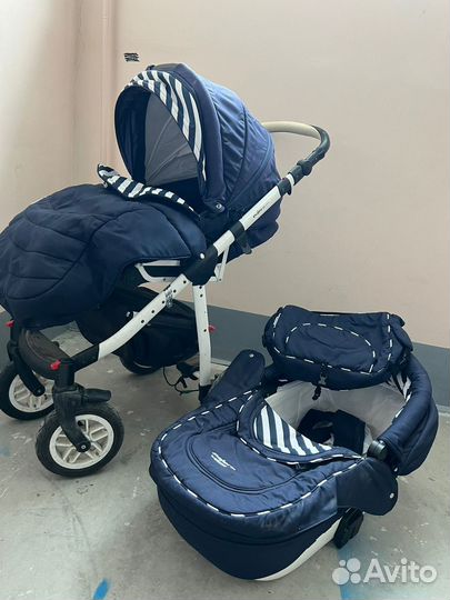 Коляска 2 в 1 adamex pajero