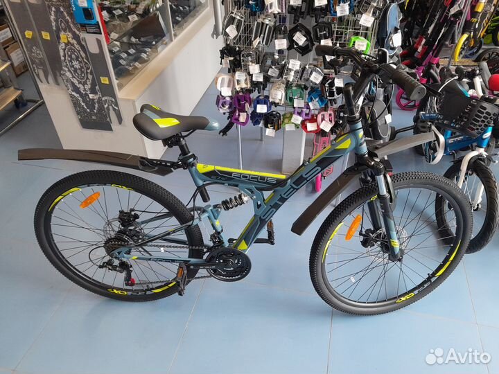 Горный двухподвесный велосипед Stels Focus 27,5