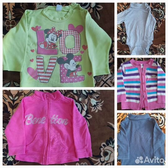 Вещи пакетомна девочку 80-92 размер
