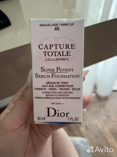 Крем и пудра dior