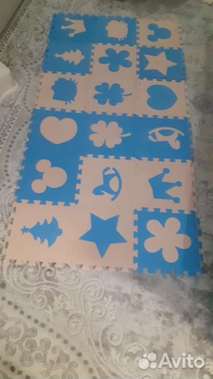 Детский коврик пазл