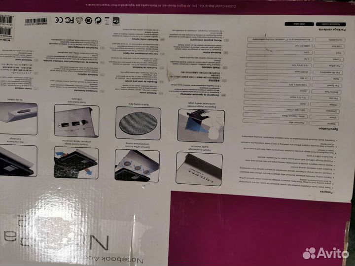 Подставка для охлаждения ноутбука