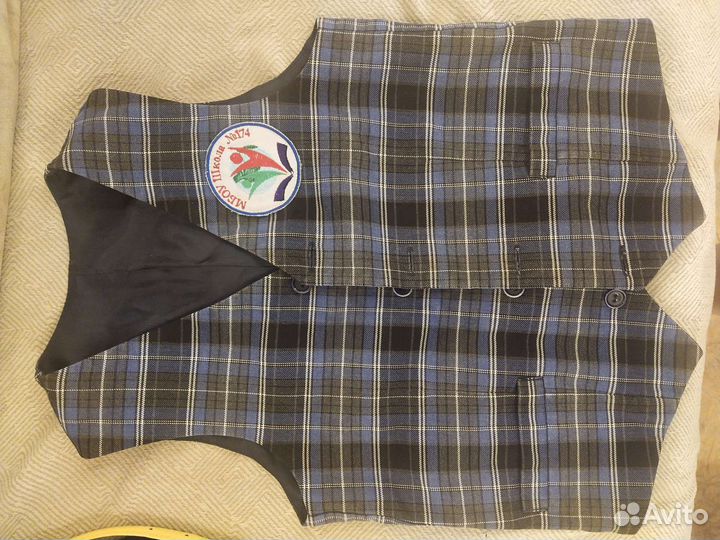 Школьная жилетка для мальчика