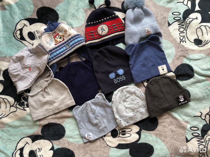 Шапки на 1-4 года