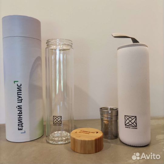 Santai living термокружка с заварником