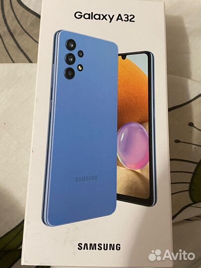 Коробка от телефона samsung galaxy A32