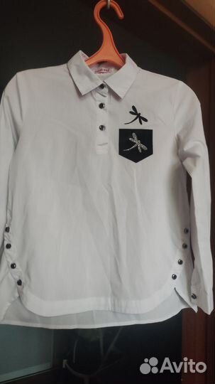 Рубашка школьная