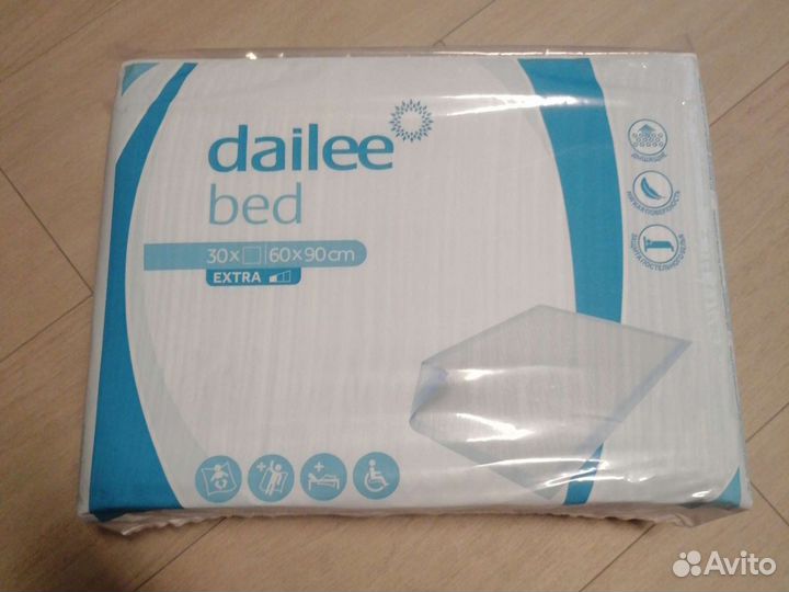 Пеленки одноразовые 60х90