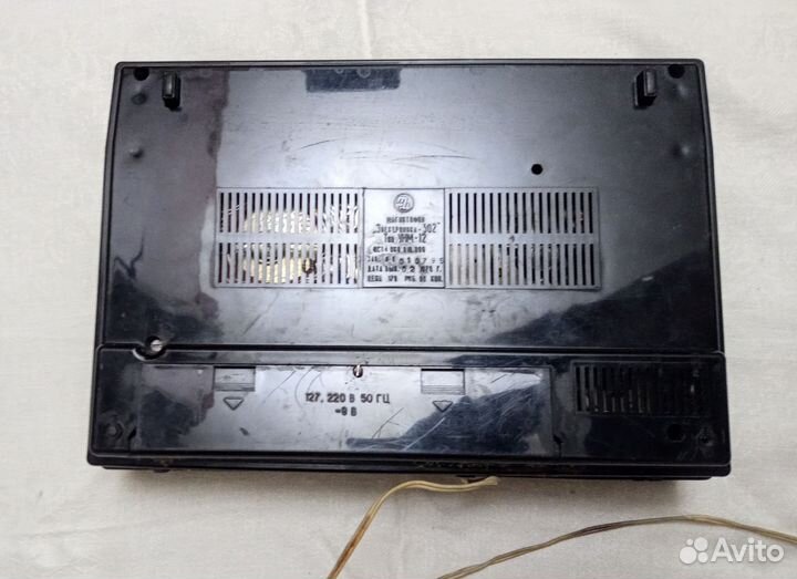 Кассетный магнитофон электроника 302