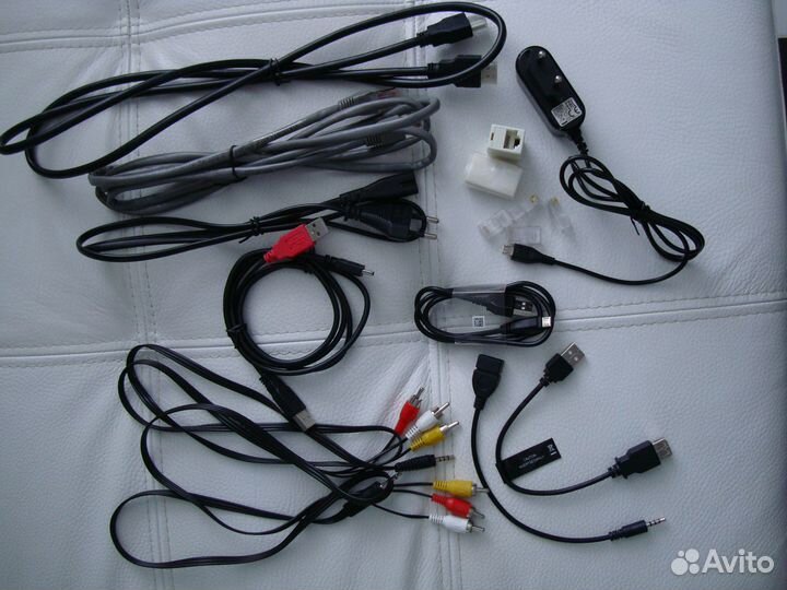 Кабели, зарядные устройства