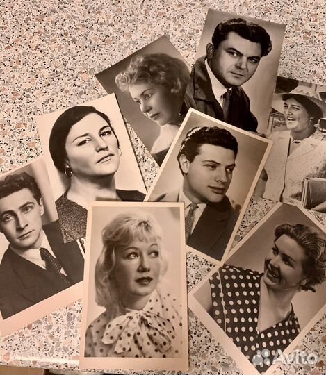 Открытки с артистами СССР