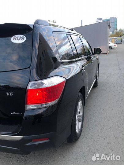 Toyota Highlander 3.5 AT, 2012, 276 000 км