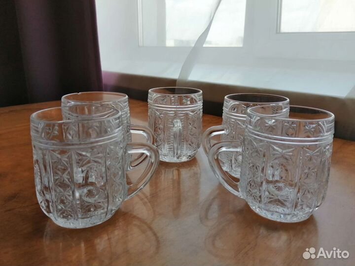 Хрусталь СССР фужеры, салатницы, рюмки