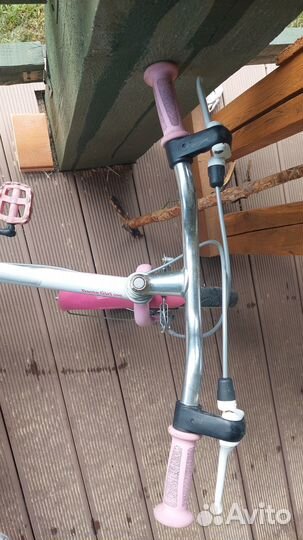 Велосипед детский для девочки бу 16