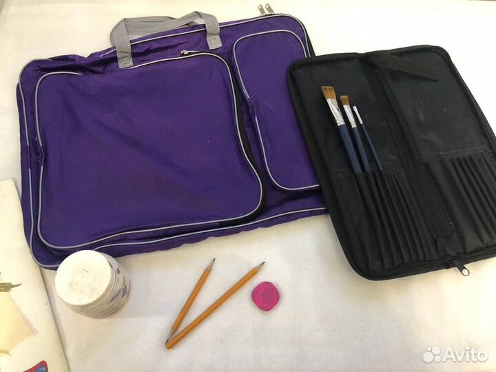 Папка для художника a3 пенал для кистей