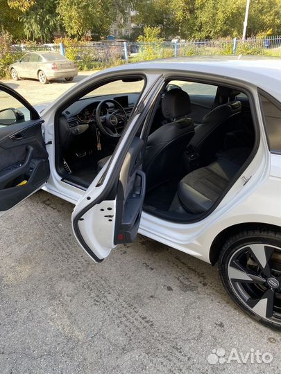 Audi A4 2.0 AMT, 2017, битый, 34 400 км