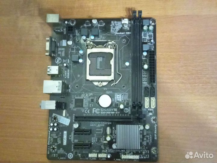 Материнская плата gigabytega-h81m-s1