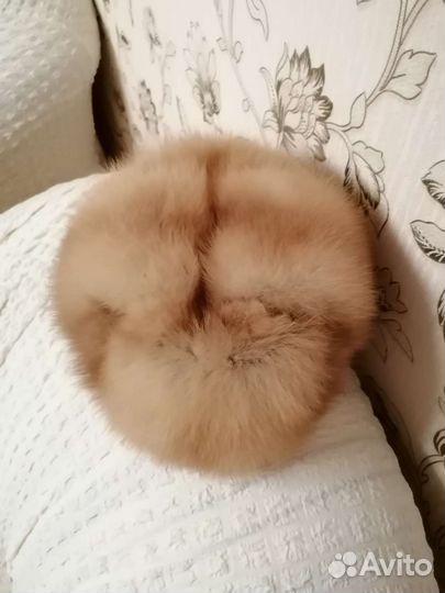 Шапка мужская, новая, раз 59-60,мех куница