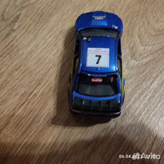 Машинка Субару Импреза от kinsmart