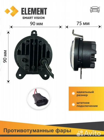 Противотуманные фары
