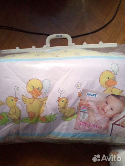 Детское постельное белье в детскую кроватку