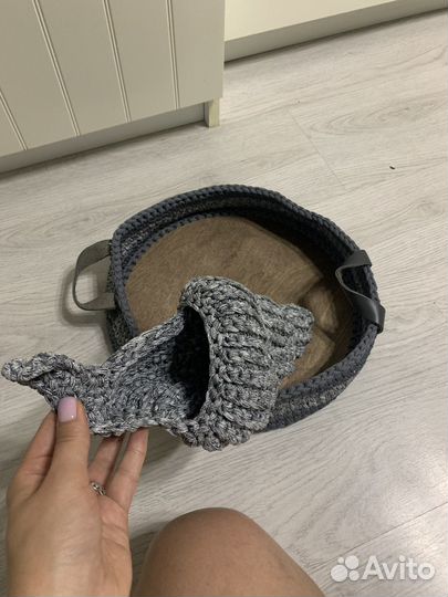 Поднос вязанный