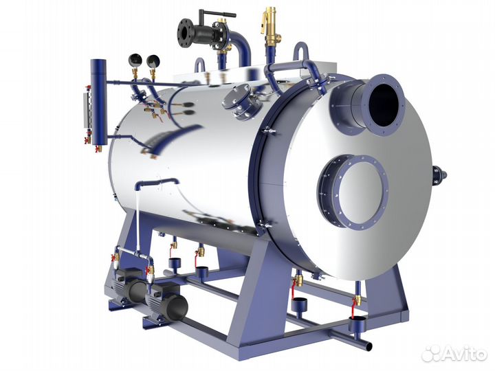 Паровой котел для рбу, бсу и жби (промышленный)