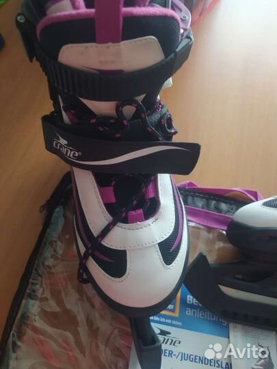 Коньки детские раздвижные