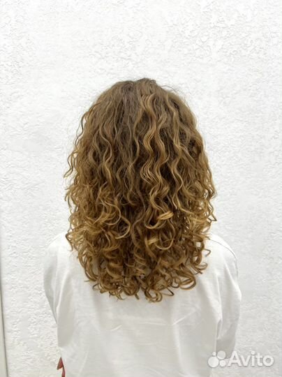 Стрижка кудрявых волос