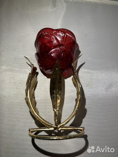 Подсвечник Роза б/у